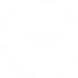 A white circle with the word LOGO written within